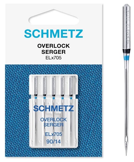 Schmetz overlock serger ELx705 needle