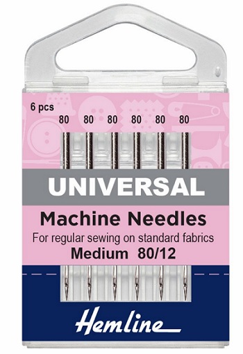 hemline universal needle medium size