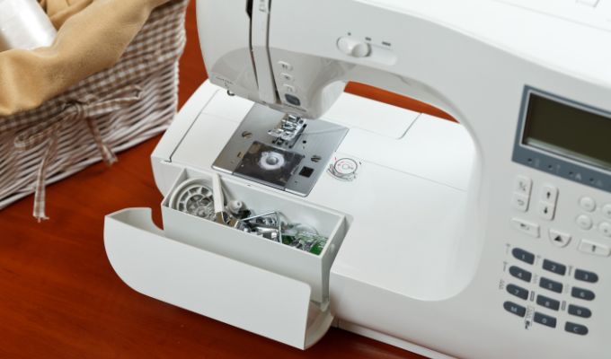 quilting with computer sewing machine