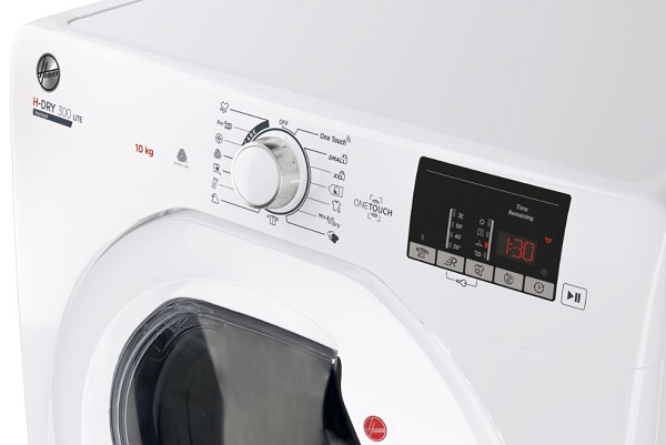 H-Dry 300 Lite Tumble dryer controls
