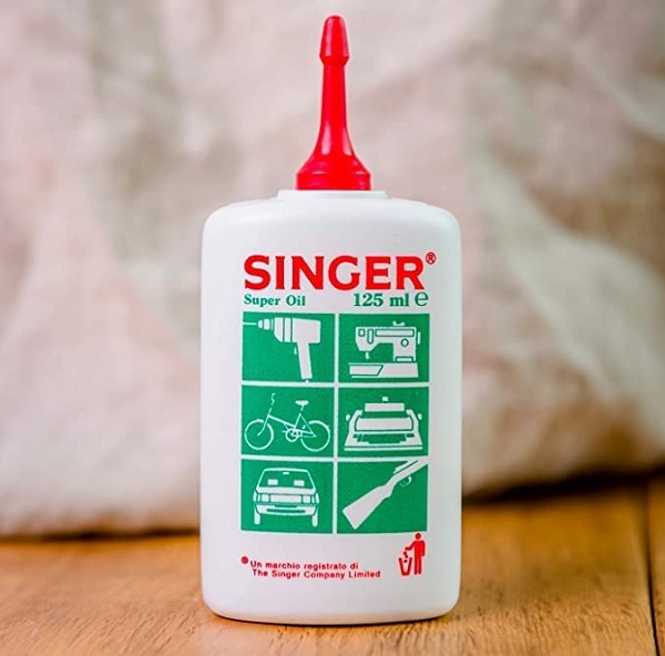 Singer oil lubricant for appliances and sewing machines